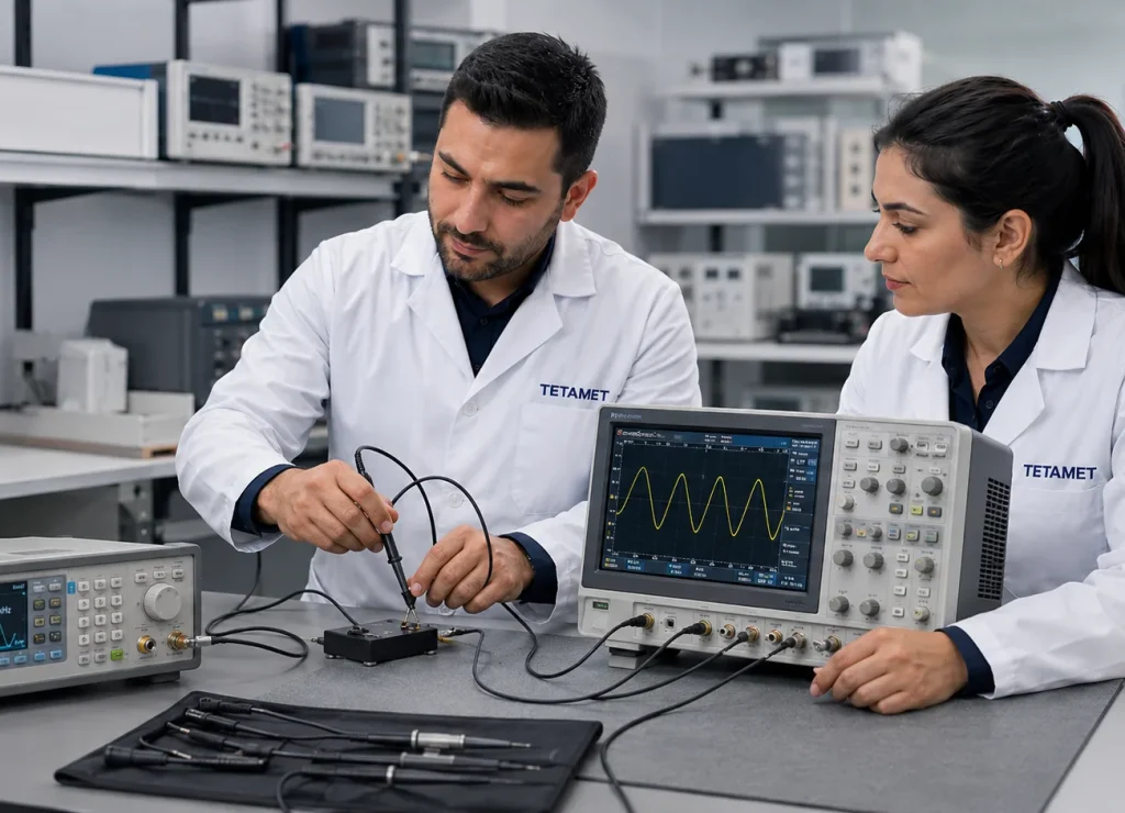 tetamet kalibrasyon için elektriksel kalibrasyon sürecini anlatan teknik fotoğraf - Teknik Ölçüm 6 May 2026 19 56 48 2