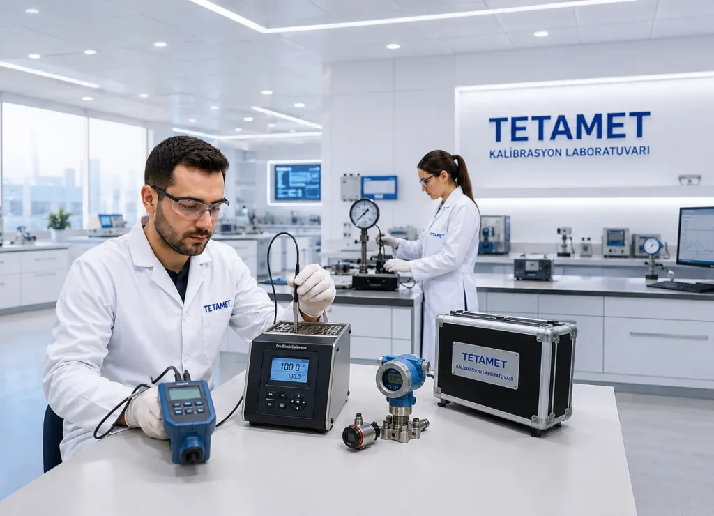 tetamet kalibrasyon için sıcaklık kalibrasyonu sürecini anlatan teknik fotoğraf - Teknik Ölçüm 29 May 2026 12 01 10